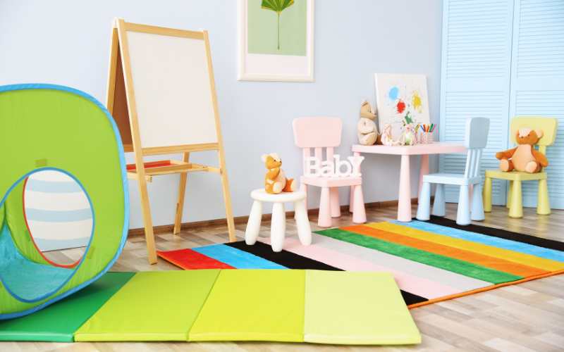 convert your garage into a playroom in Yorkshire