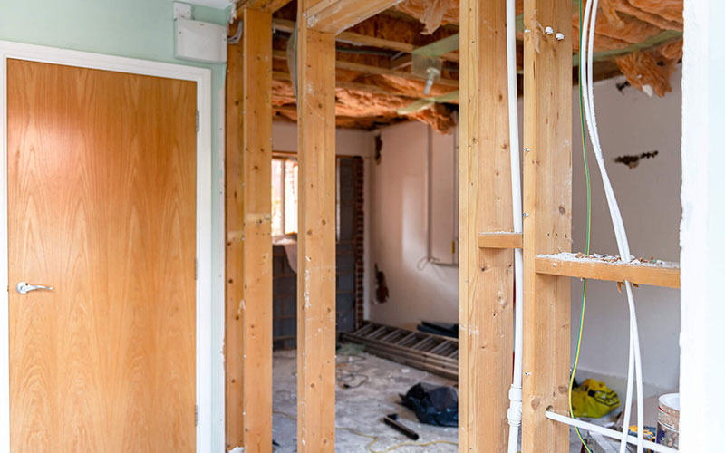 garage conversion fitout in Yorkshire
